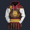 Modetrail Italia Roman Warrior Armor Hoodie Costume, History Costume S-5XL US Size, Gift For Him