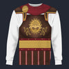 Modetrail Italia Roman Warrior Armor Sweater Costume, History Costume S-5XL US Size, Gift For Him