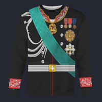 Modetrail Italia Victor Emmanuel II Sweater Costume, History Costume S-5XL US Size, Gift For Him
