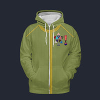 Modetrail James T. Kirk Starfleet Dress Uniform Fleece Zip Hoodie Costume, Star Trek Costume S-5XL US Size, Gift For Him