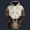 Modetrail Jedi Temple Guard Fleece Hoodie Costume, Star Wars Costume S-5XL US Size, Gift For Him
