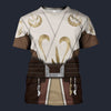 Modetrail Jedi Temple Guard T-shirt Costume, Star Wars Costume S-5XL US Size, Gift For Him