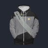 Modetrail Klingon Warrior Wolf Gray Tracksuit Costume Hoodie Sweatshirt T-Shirt Sweatpants, Star Trek Costume S-5XL US Size