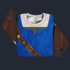 Modetrail Knights of Skyloft Blue Tracksuit Costume Hoodie Sweatshirt T-Shirt Sweatpants, The Legend of Zelda Costume S-5XL US Size