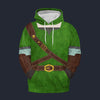 Modetrail Knights of Skyloft Green Tracksuit Costume Hoodie Sweatshirt T-Shirt Sweatpants, The Legend of Zelda Costume S-5XL US Size