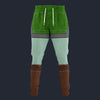 Modetrail Knights of Skyloft Green Shield Sweatpants Costume, The Legend of Zelda Costume S-5XL US Size, Gift For Him