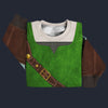 Modetrail Knights of Skyloft Green Tracksuit Costume Hoodie Sweatshirt T-Shirt Sweatpants, The Legend of Zelda Costume S-5XL US Size