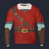 Modetrail Knights of Skyloft Red Tracksuit Costume Hoodie Sweatshirt T-Shirt Sweatpants, The Legend of Zelda Costume S-5XL US Size