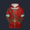 Modetrail Knights of Skyloft Red Tracksuit Costume Hoodie Sweatshirt T-Shirt Sweatpants, The Legend of Zelda Costume S-5XL US Size