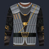 Modetrail Kurn Klingon Warrior Tracksuit Costume Hoodie Sweatshirt T-Shirt Sweatpants, Star Wars Costume S-5XL US Size