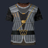 Modetrail Kurn Klingon Warrior T-shirt Costume, Star Wars Costume S-5XL US Size, Gift For Him