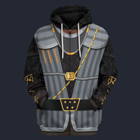 Modetrail Kurn Klingon Warrior Zip Hoodie Costume, Star Wars Costume S-5XL US Size, Gift For Him