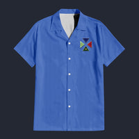 Modetrail Leonard McCoy Starfleet Dress Uniform Hawaiian Shirt Costume, Star Trek Costume S-5XL US Size, Unisex Button Down Shirt