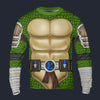 Modetrail Leonardo TMNT Fortnite Long Sleeves Costume, S-5XL US Size, Gift For Him
