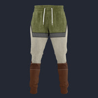 Modetrail Link Attire Hylian Shield Sweatpants Costume, The Legend of Zelda Costume S-5XL US Size, Gift For Him