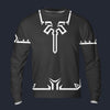 Modetrail Link Breath of the Wild Champion Tunic Black Tracksuit Costume Hoodie Sweatshirt T-Shirt Sweatpants, The Legend of Zelda Costume S-5XL US Size