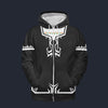 Modetrail Link Breath of the Wild Champion Tunic Black Version 2 Fleece Zip Hoodie Costume, The Legend of Zelda Costume S-5XL US Size, Gift For Him