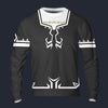 Modetrail Link Breath of the Wild Champion Tunic Black Version 2 Tracksuit Costume Hoodie Sweatshirt T-Shirt Sweatpants, The Legend of Zelda Costume S-5XL US Size