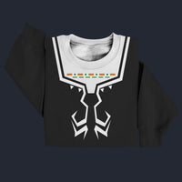 Modetrail Link Breath of the Wild Champion Tunic Black Version 2 Sweater Costume, The Legend of Zelda Costume S-5XL US Size, Gift For Him