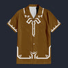 Modetrail Link Breath of the Wild Champion Tunic Brown Tracksuit Costume Hoodie Sweatshirt T-Shirt Sweatpants, The Legend of Zelda Costume S-5XL US Size