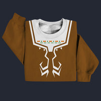 Modetrail Link Breath of the Wild Champion Tunic Brown Version 2 Sweater Costume, The Legend of Zelda Costume S-5XL US Size, Gift For Him