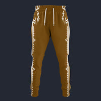 Modetrail Link Breath of the Wild Champion Tunic Brown Version 2 Sweatpants Costume, The Legend of Zelda Costume S-5XL US Size, Gift For Him