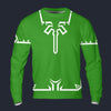 Modetrail Link Breath of the Wild Champion Tunic Green Ver 2 Long Sleeves Costume, The Legend of Zelda Costume S-5XL US Size, Gift For Him