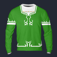 Modetrail Link Breath of the Wild Champion Tunic Green Ver 3 Long Sleeves Costume, The Legend of Zelda Costume S-5XL US Size, Gift For Him