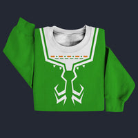 Modetrail Link Breath of the Wild Champion Tunic Green Ver 3 Sweater Costume, The Legend of Zelda Costume S-5XL US Size, Gift For Him