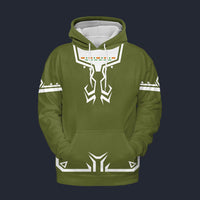 Modetrail Link Breath of the Wild Champion Tunic Green Version 2 Fleece Hoodie Costume, The Legend of Zelda Costume S-5XL US Size, Gift For Him