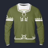Modetrail Link Breath of the Wild Champion Tunic Green Version 2 Sweatshirt Costume, The Legend of Zelda Costume S-5XL US Size, Gift For Him