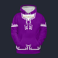 Modetrail Link Breath of the Wild Champion Tunic Purple Version 2 Hoodie Costume, The Legend of Zelda Costume S-5XL US Size, Gift For Him