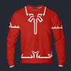 Modetrail Link Breath of the Wild Champion Tunic Red Tracksuit Costume Hoodie Sweatshirt T-Shirt Sweatpants, The Legend of Zelda Costume S-5XL US Size