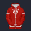 Modetrail Link Breath of the Wild Champion Tunic Red Tracksuit Costume Hoodie Sweatshirt T-Shirt Sweatpants, The Legend of Zelda Costume S-5XL US Size