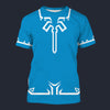 Modetrail Link Breath of the Wild Champion Tunic T-shirt Costume, The Legend of Zelda Costume S-5XL US Size, Gift For Him