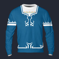 Modetrail Link Breath of the Wild Champion Tunic Version 2 Long Sleeves Costume, The Legend of Zelda Costume S-5XL US Size, Gift For Him