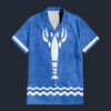 Modetrail Link Island Lobster Breath of the Wild Plain Version Hawaiian Shirt Costume, The Legend of Zelda Costume S-5XL US Size, Unisex Button Down Shirt