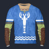 Modetrail Link Island Lobster Breath of the Wild Plain Version Tracksuit Costume Hoodie Sweatshirt T-Shirt Sweatpants, The Legend of Zelda Costume S-5XL US Size