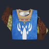 Modetrail Link Island Lobster Breath of the Wild Plain Version Tracksuit Costume Hoodie Sweatshirt T-Shirt Sweatpants, The Legend of Zelda Costume S-5XL US Size