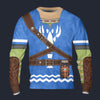 Modetrail Link Island Lobster Hylian Shield Tracksuit Costume Hoodie Sweatshirt T-Shirt Sweatpants, The Legend of Zelda Costume S-5XL US Size