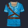 Modetrail Link Zelda Champion_s Tunic Hylian Shield T-shirt Costume, The Legend of Zelda Costume S-5XL US Size, Gift For Him