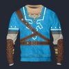 Modetrail Link Zelda Champion's Tunic Sweatshirt Costume, The Legend of Zelda Costume S-5XL US Size, Gift For Him