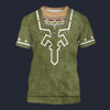 Modetrail Link Zelda Plain Version T-shirt Costume, The Legend of Zelda Costume S-5XL US Size, Gift For Him