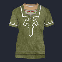 Modetrail Link Zelda Plain Version T-shirt Costume, The Legend of Zelda Costume S-5XL US Size, Gift For Him