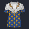 Modetrail France Louis XIV of France in Coronation Robes T-shirt Costume, France Costume S-5XL US Size, Gift For Him