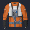Modetrail Star Wars Luke Skywalker's Flight Long Sleeves Costume, S-5XL US Size, Gift For Him