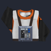 Modetrail Star Wars Luke Skywalker's Flight Sweater Costume, S-5XL US Size, Gift For Him