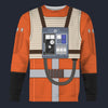 Modetrail Luke Skywalker_s Flight Version 2 Tracksuit Costume Hoodie Sweatshirt T-Shirt Sweatpants, Star Wars Costume S-5XL US Size