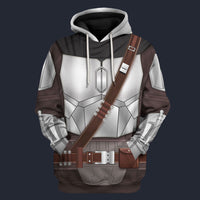Modetrail Mandalorian Hoodie Costume, Star Wars Costume S-5XL US Size, Gift For Him