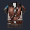 Modetrail Star Wars Mandalorian No Scratches Hawaiian Shirt Costume, S-5XL US Size, Unisex Button Down Shirt
